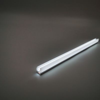Stojak oświetleniowy LED z pojedynczą szklaną półką 12VDC do prezentacji biżuterii