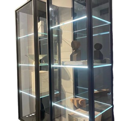 Podkład ciepłe białe światła szklane z czujnikami i aluminiowymi zaciskami