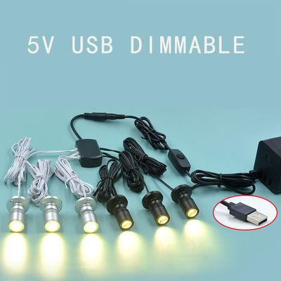 Nowoczesne IP65 wodoodporne mini-światła LED do oświetlenia szafki wina 3000K/4000K/6000K