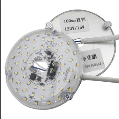 120V 15W Driverless Dia 100mm Led Module For Led Fan Light With ETL Certificate Ceiling Fan Led Light Replacement