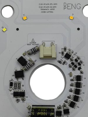 270 mm zmniejszalna, okrągła, LED, podświetlenie sufitowe 120v Aluminium z certyfikatem FCC,ETL,CB,CE,LVD,EMC