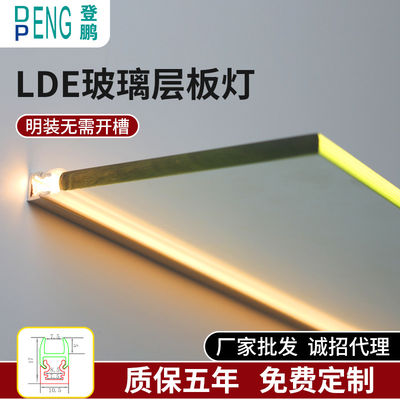 LED Nowoczesny Aluminiowy Jednokształtowy Oświetlenie z ciepłym białym światłem naturalnym