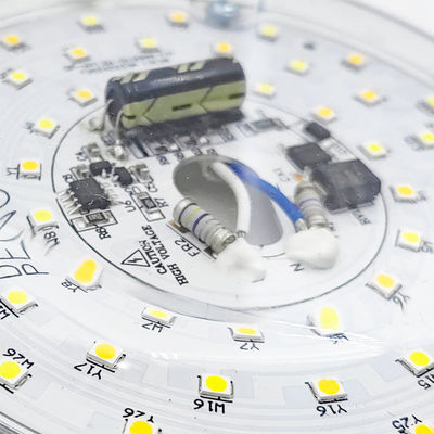 Dia100mm Okrągła tablica PCB 12w 15w AC 110V 120V 230V 3.93' 'Retrofit Light Kit For Ceiling Flush Light Ceiling Fan Light Panel PCB 18W 3000K 6000K 1800LM 120V CRI90 Dimmable
