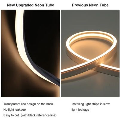 Zindywidualizowane silikonowe elastyczne diody neonowe lampy 2700k-5700k neon RGBW LED neon lampy