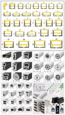 Zindywidualizowane silikonowe elastyczne diody neonowe lampy 2700k-5700k neon RGBW LED neon lampy