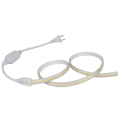 110V 220V wodoodporny pas światła LED COB z klejem PVC dostosowalny Błękitny / Lodowy Błękitny / Biały / Zielony / Fioletowy / Złoty / Różowy