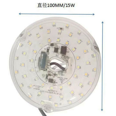 Dia100mm Okrągła tablica PCB 12w 15w AC 110V 120V 230V 3.93' 'Retrofit Light Kit For Ceiling Flush Light Ceiling Fan Light Panel PCB 15W 90 Dimmable
