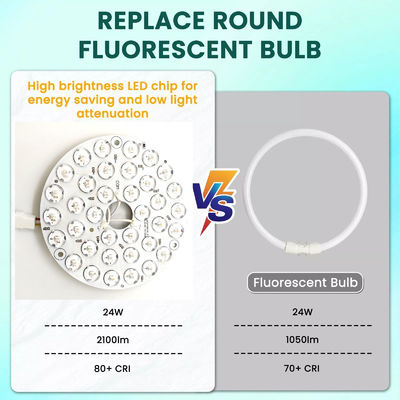 Wysoka lumen 230V 15W 110MM 36V 3CCT Część zapasowa wentylator sufitowy Płyty PCB Kierowca Mniej moduły LED Przyciemnianie i regulacja koloru