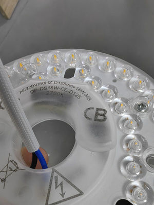 Zmiana światła wentylatora LED: nowe produkty: dia125mm jednobarwny 2700K, CE ROHS ERP certyfikacja zatwierdzona