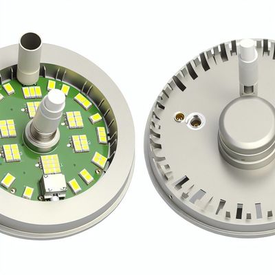 Aluminiowa płytka PCB LED 3000K do wentylatora sufitowego, średnica 135mm