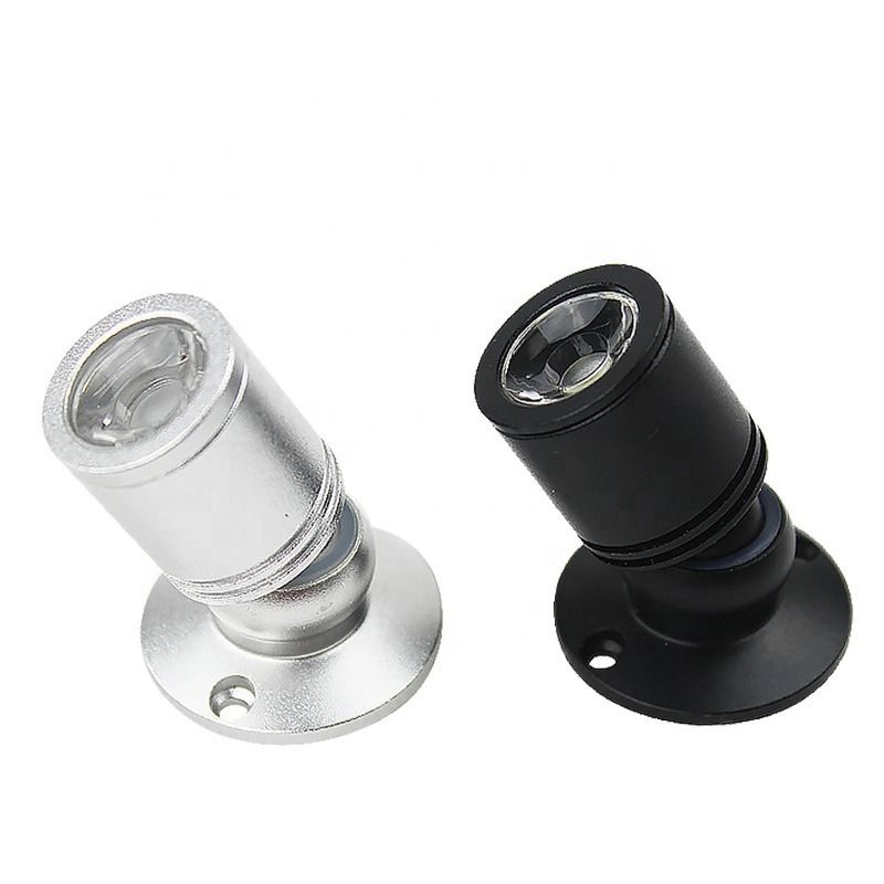 Kompaktowe reflektory COB 3W IP65 80CRI Czarne reflektory LED do dekoracji wewnętrznej i zewnętrznej