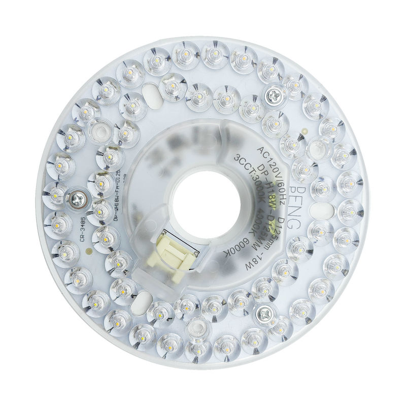 125mm 22W 4,92&quot; Dia bez kierowcy125mm ETL FCC Approved led ceiling fan light wymiana ceiling fan led light kit