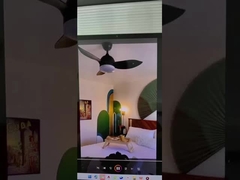 wentylator sufitowy LED światło dobrej jakości najlepiej sprzedający się